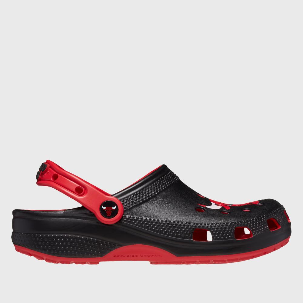 Flip Flop Crocs NBA Chicago Bulls Classic Clog 209441-6WC - fekete