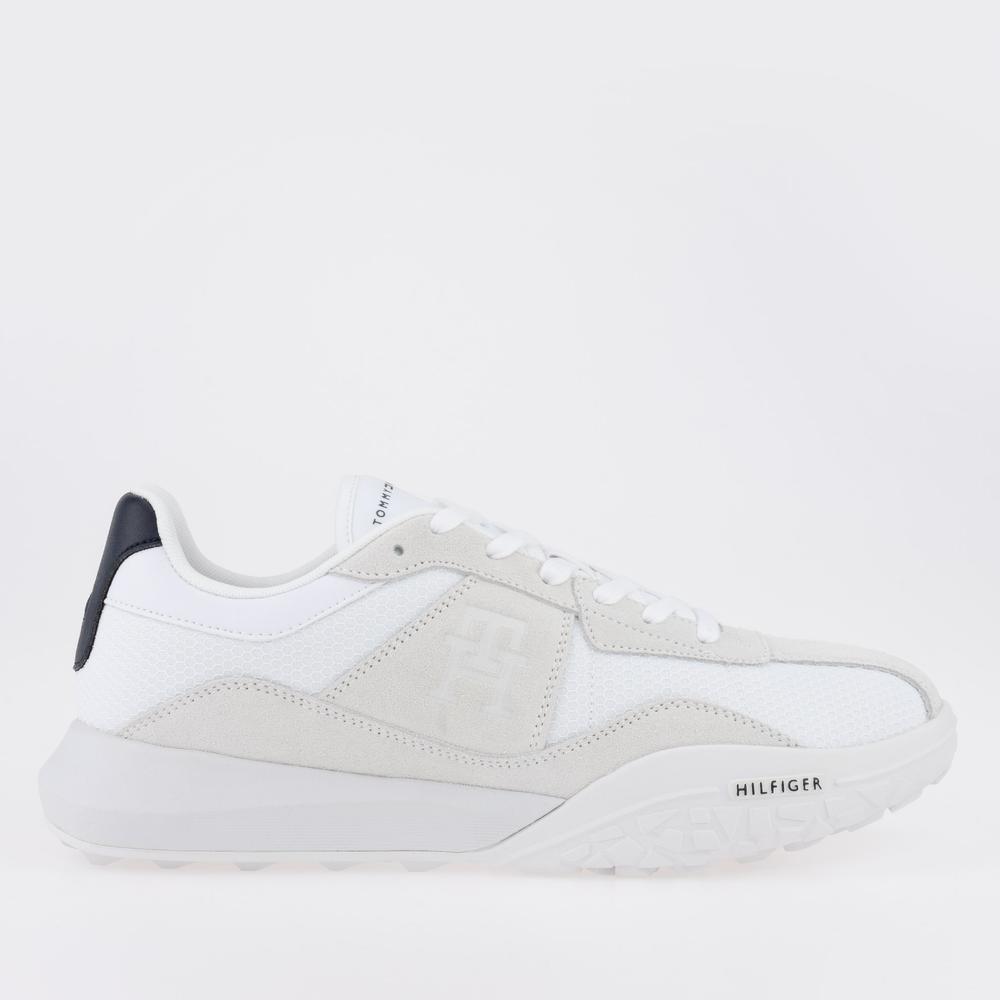 Cipő Tommy Hilfiger Retro Modern Runner Mix FM0FM04363-YBR - fehér