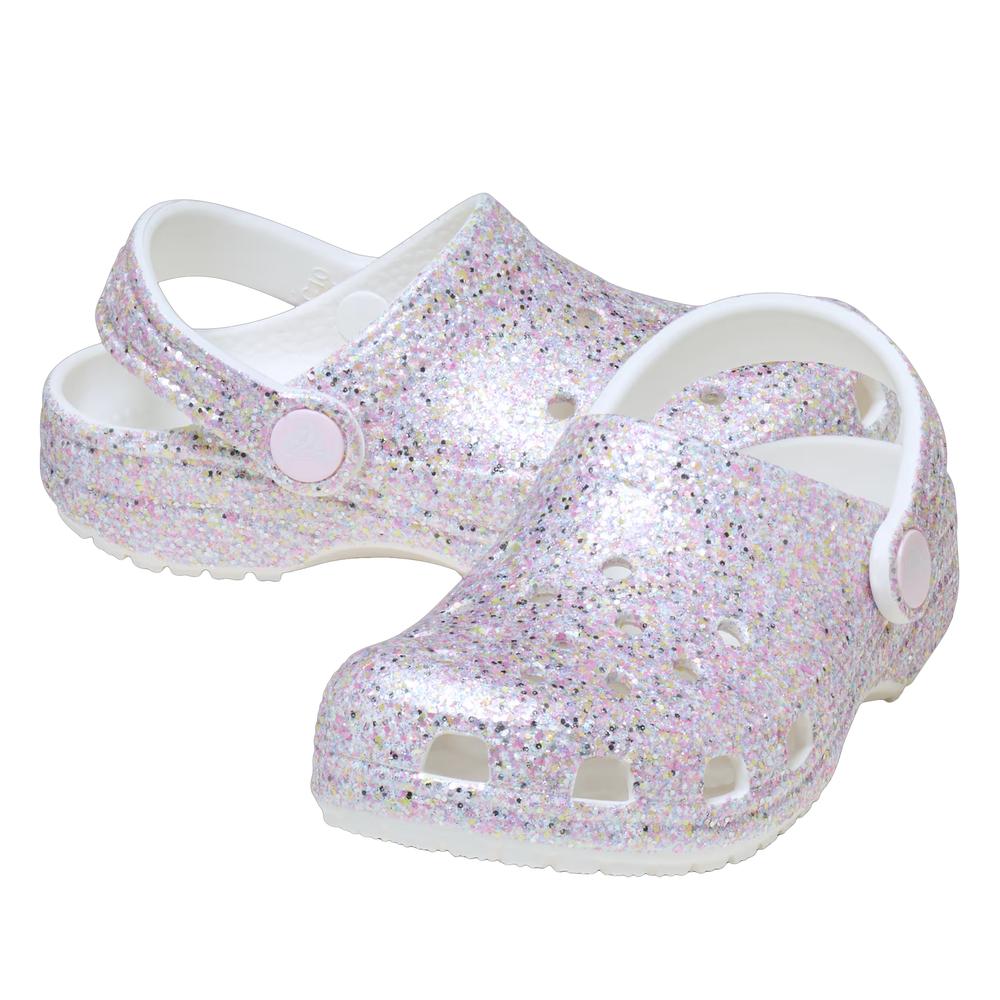 Flip Flop gyerek Crocs Classic Fantasy Glitter Clog 212562-100 - többszínű