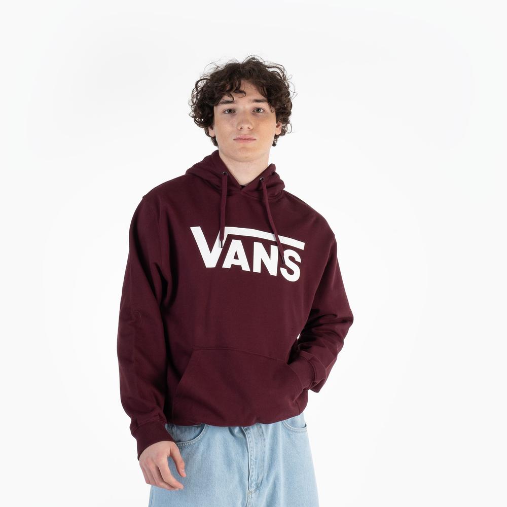 Pulóver Vans Classic Pullover VN000HNXK1O1 - gesztenyebarna