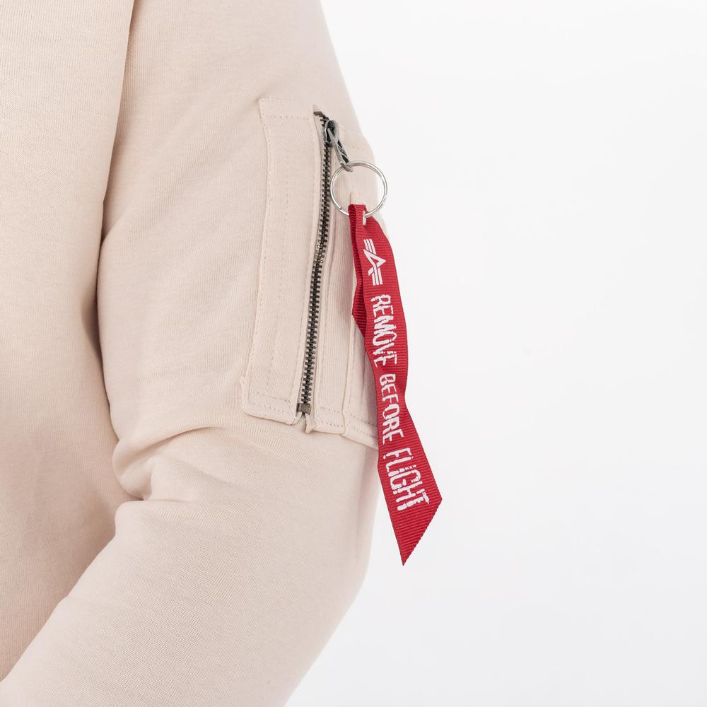 Pulóver Alpha Industries Label Sweater 118312578 - bézs