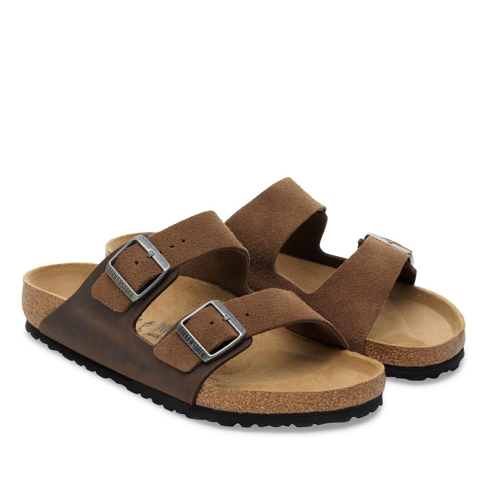 Flip Flop férfi Birkenstock Arizona 1030677 - barna