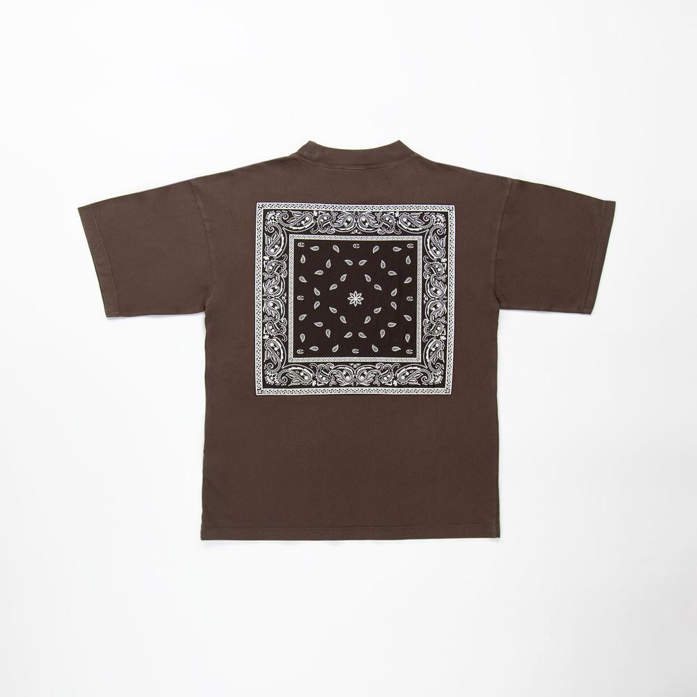 Póló Champion Crewneck 117449-MS663 - barna