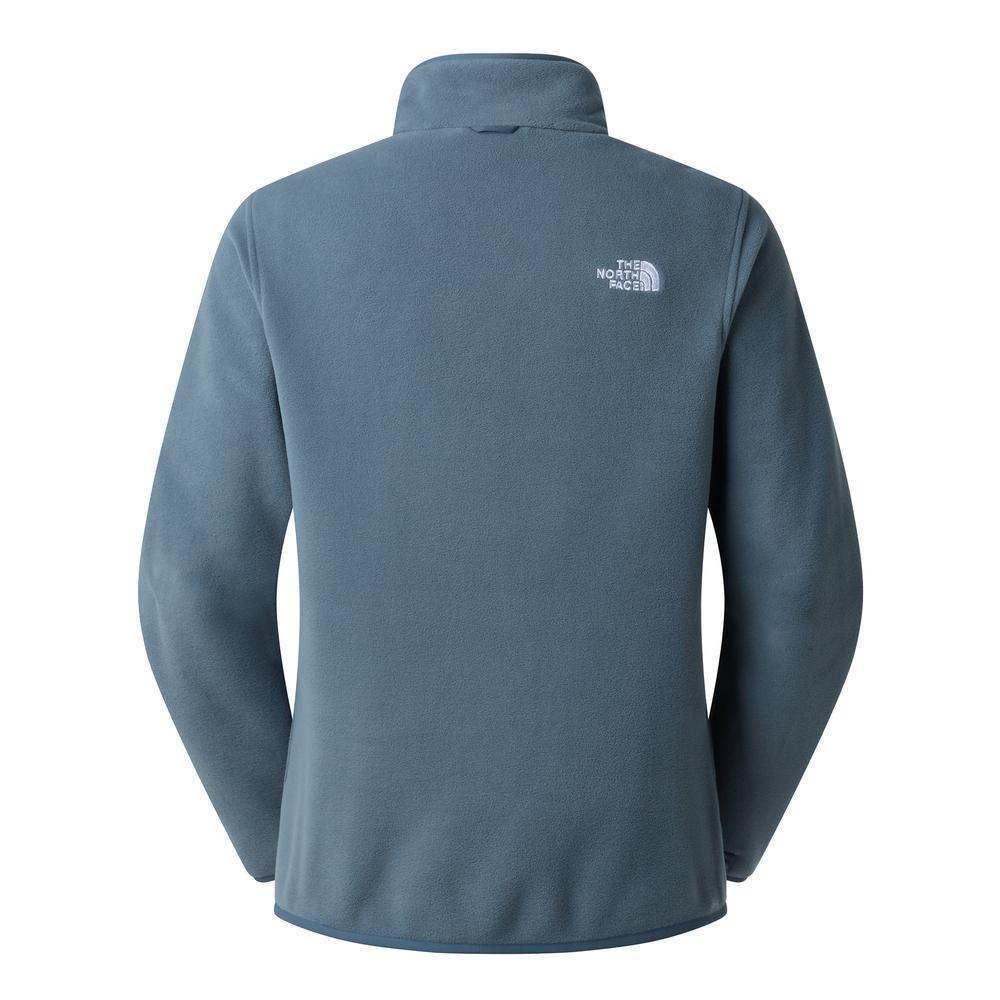 Női pulóver The North Face 100 Glacier Full-Zip Fleece 0A8D2F0U31 - kék