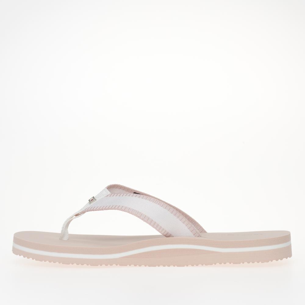 Flip Flop Tommy Hilfiger Webbing Pool Slide FW0FW07859-0LA - rózsaszín