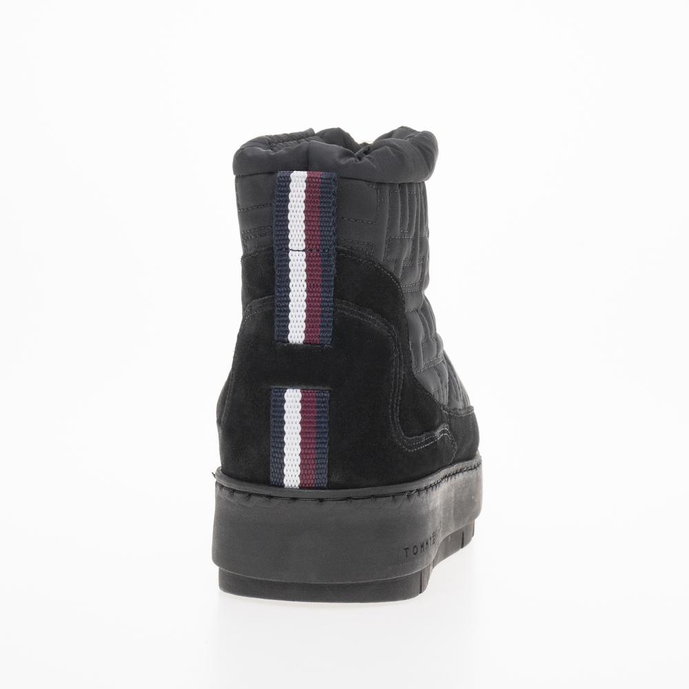 Cipő Tommy Hilfiger Tommy Monogram Snowboot FW0FW07637-BDS - fekete