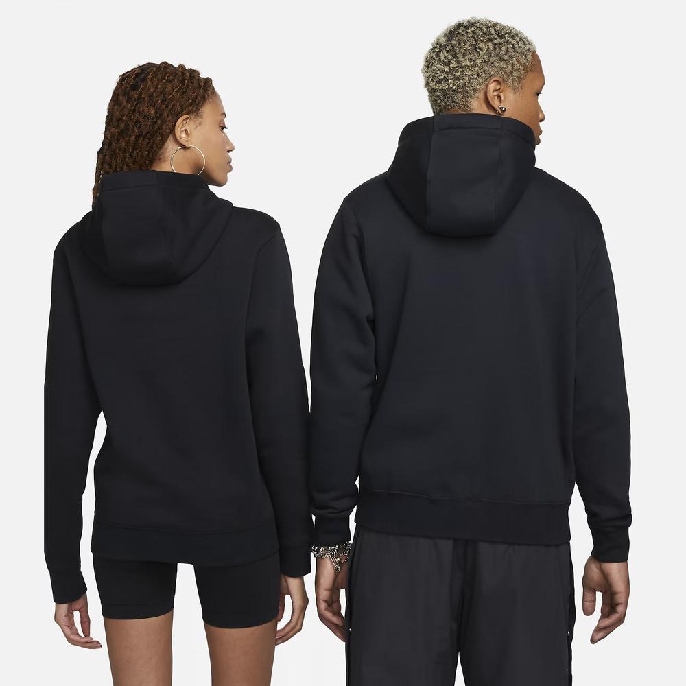 Pulóver Nike NSW W Club Hoodie FZ BV2645-010 - fekete