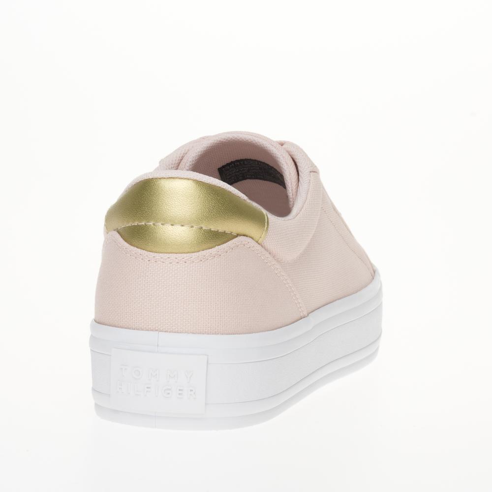 Cipő Tommy Hilfiger Essential Vulc Canvas FW0FW07682-TJQ - rózsaszín
