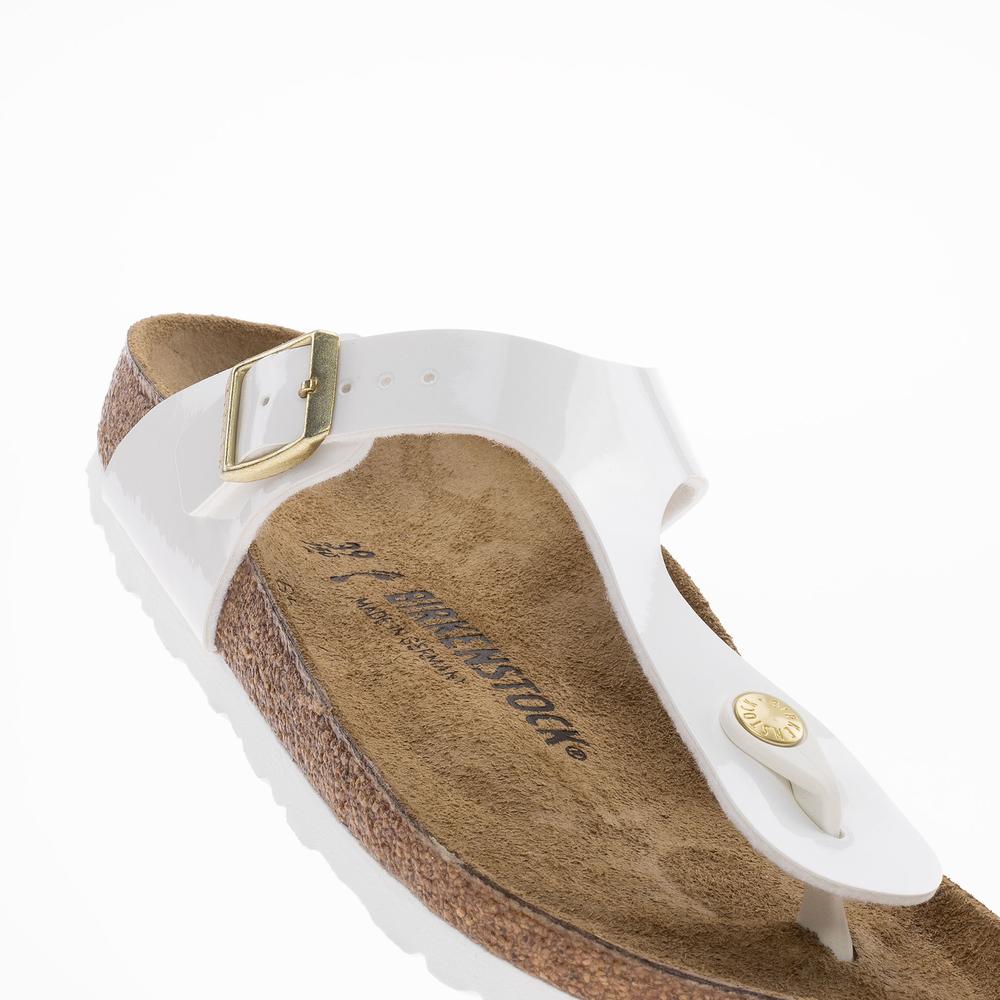 Női flip flop Birkenstock Gizeh BF 1005300 - fehér