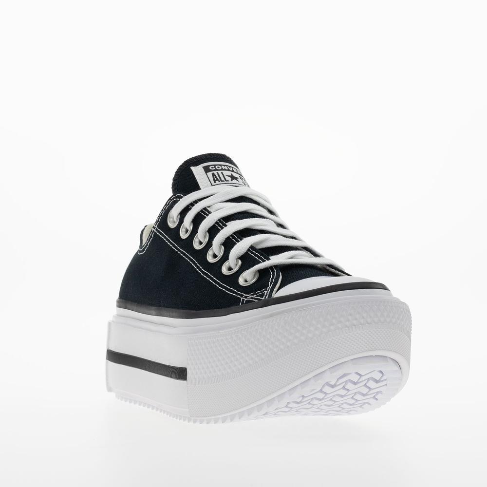 Női cipő Converse Chuck Taylor All Star Lift Platform Leather A15490C - fekete