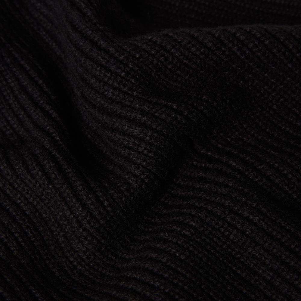 Kötött sapka The North Face Logo Box Knit 0A8DKMJK31 - fekete