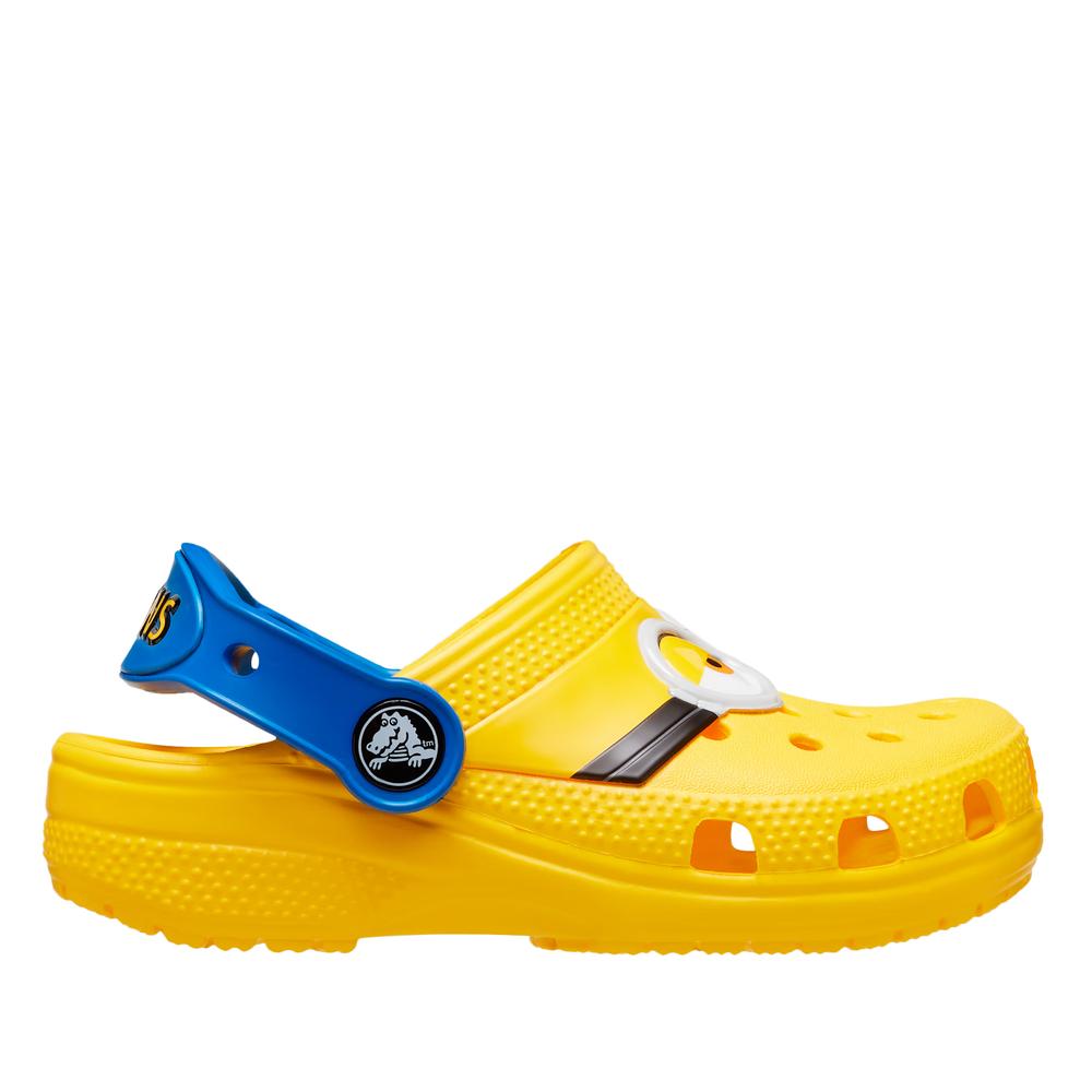 Flip Flop Crocs Toddler Fun Lab Classic I Am Minions Clog 206810-730 - sárga