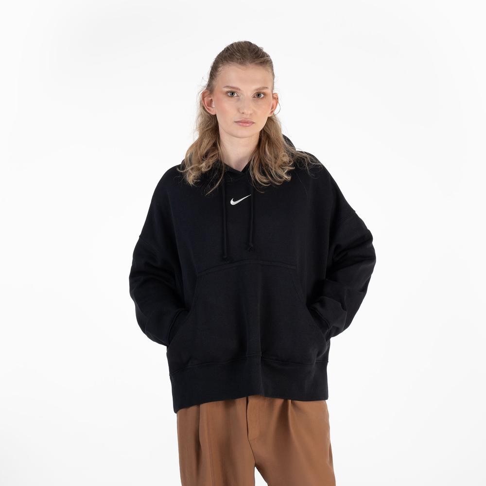 Pulóver Nike Sportswear Phoenix Fleece DQ5858-010 - fekete
