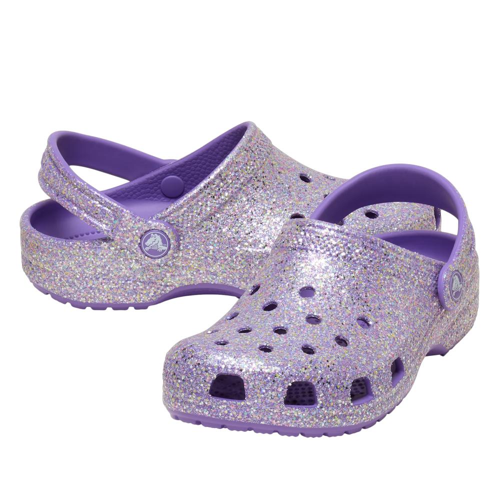 Flip Flop gyerek Crocs Classic Fantasy Glitter Clog 212561-510 - lila