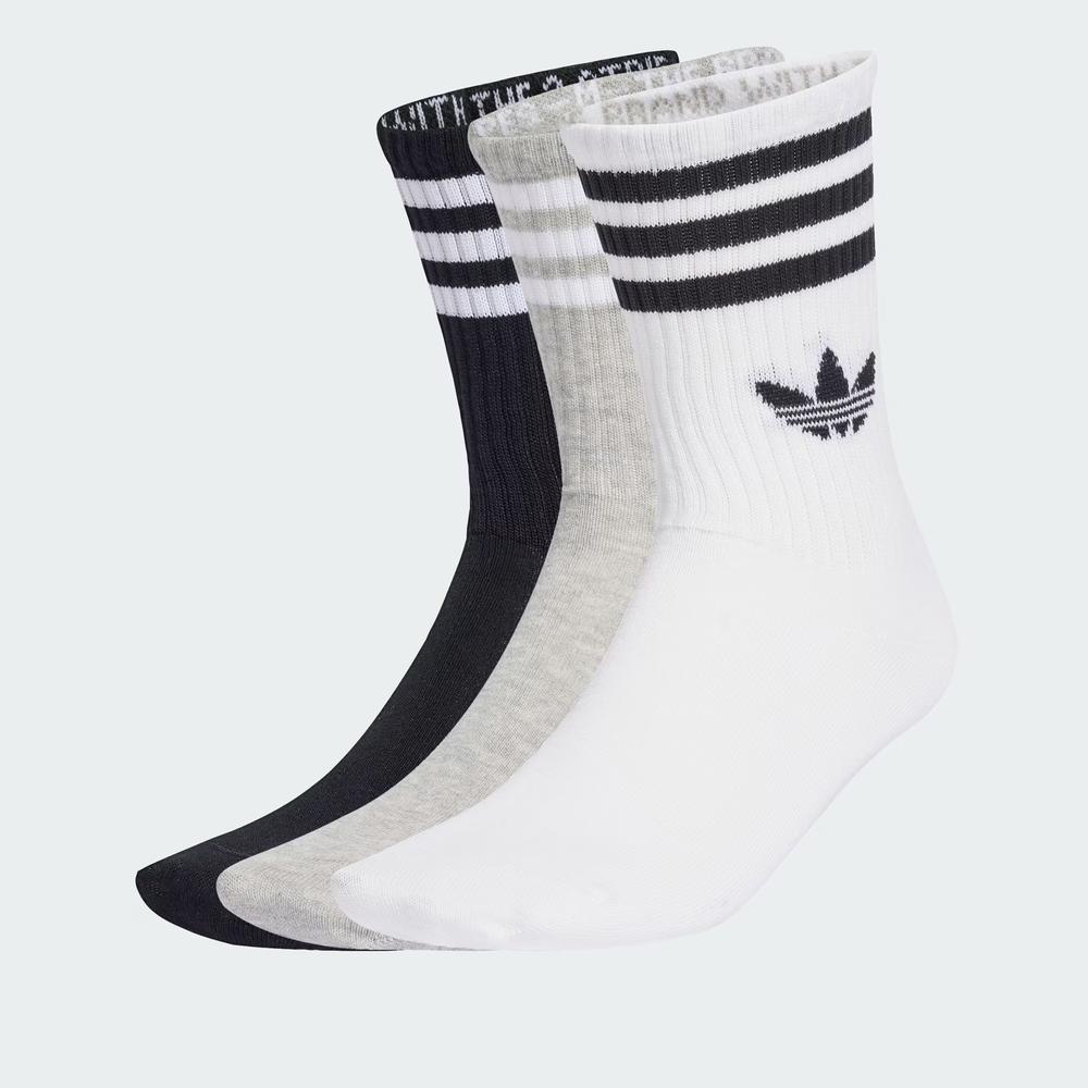 Zokni unisex adidas Originals 3-Stripies Crew 3 Pairs JV7403 - többszínű