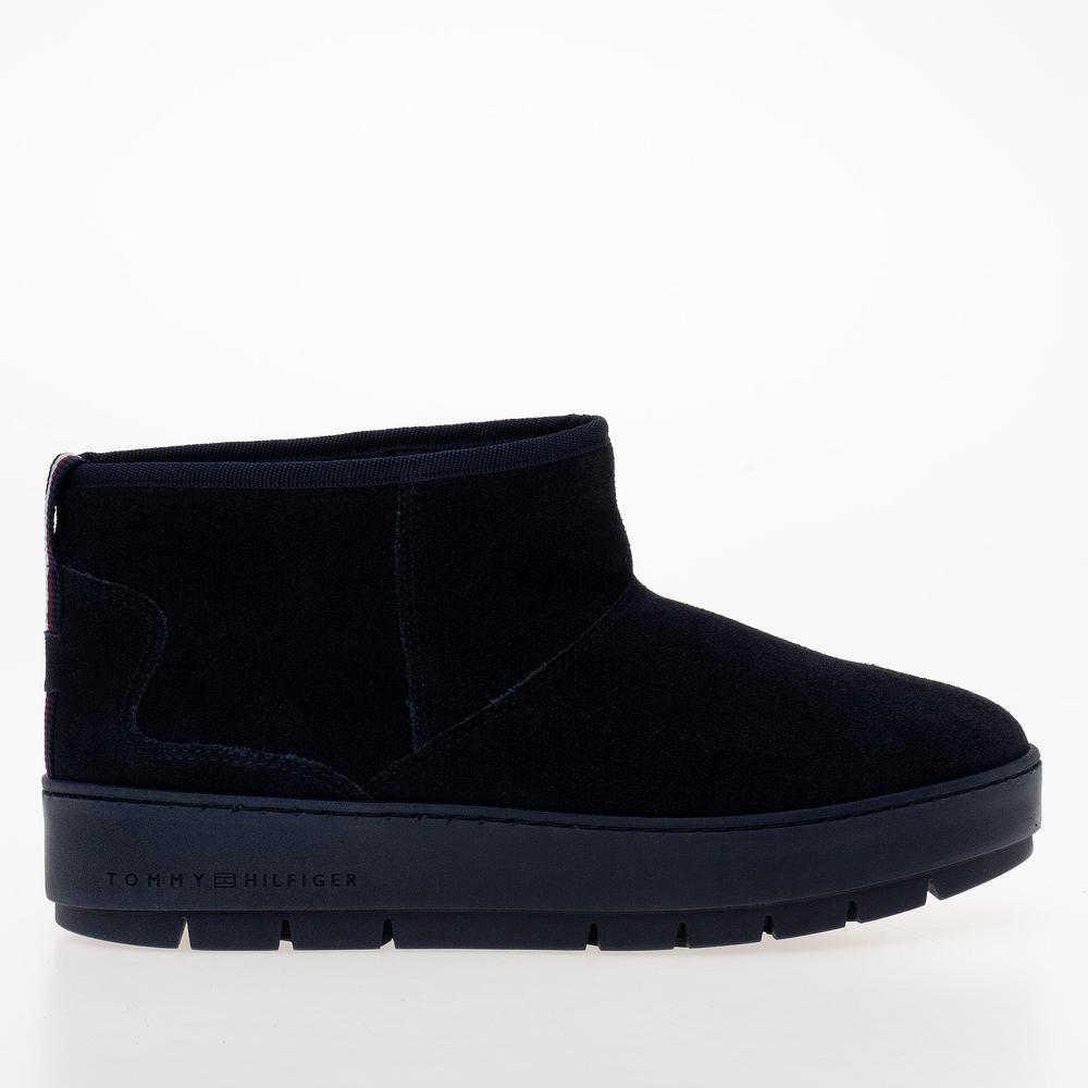 Cipő Tommy Hilfiger Cool Suede Snowboot FW0FW07662-DW6 - sötétkék