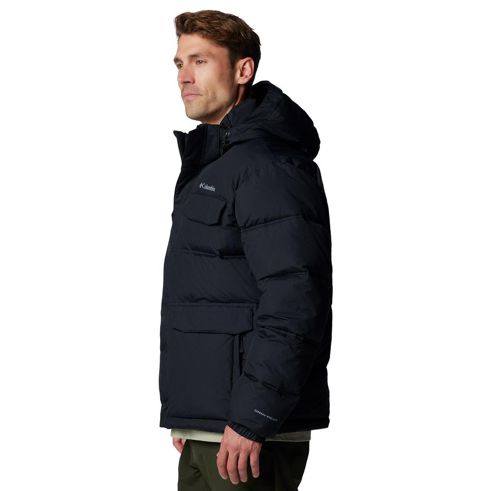 Férfi dzseki Columbia Landroamer Hooded Puffer 2088081010 - fekete
