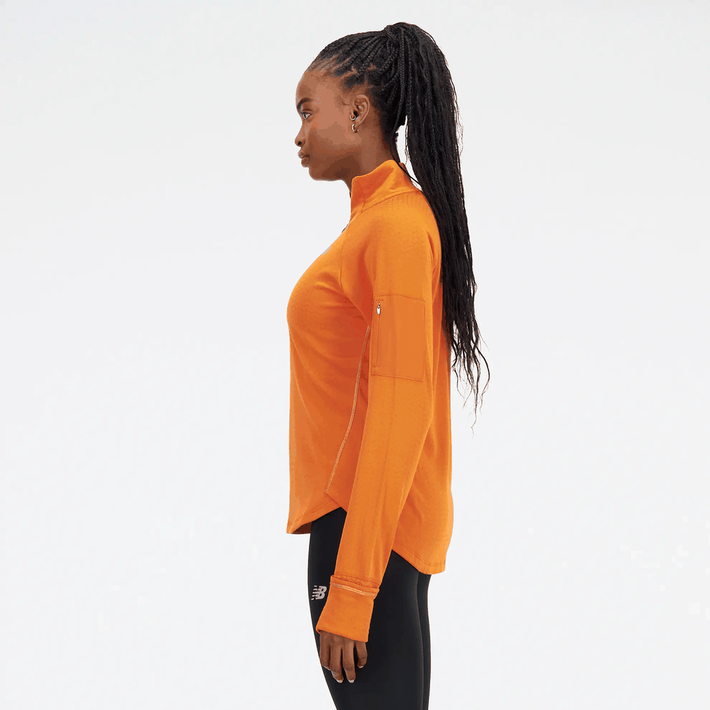 Női felső New Balance WT23252CEN – narancs