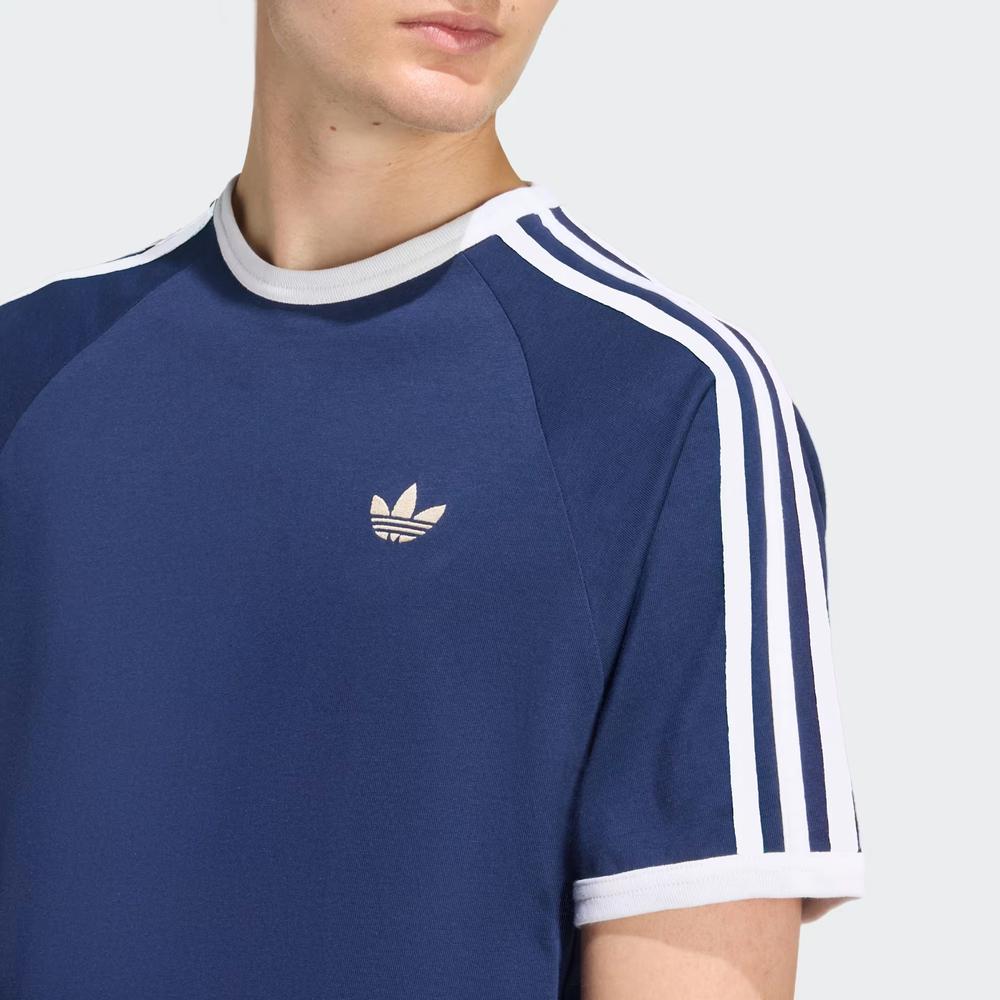 Férfi póló adidas Originals 3-Stripes KE3536 - sötétkék