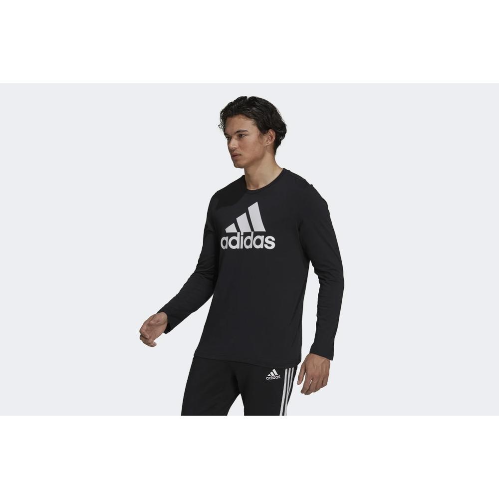Pulóver adidas Longsleeve Essentials GV5274 - fekete