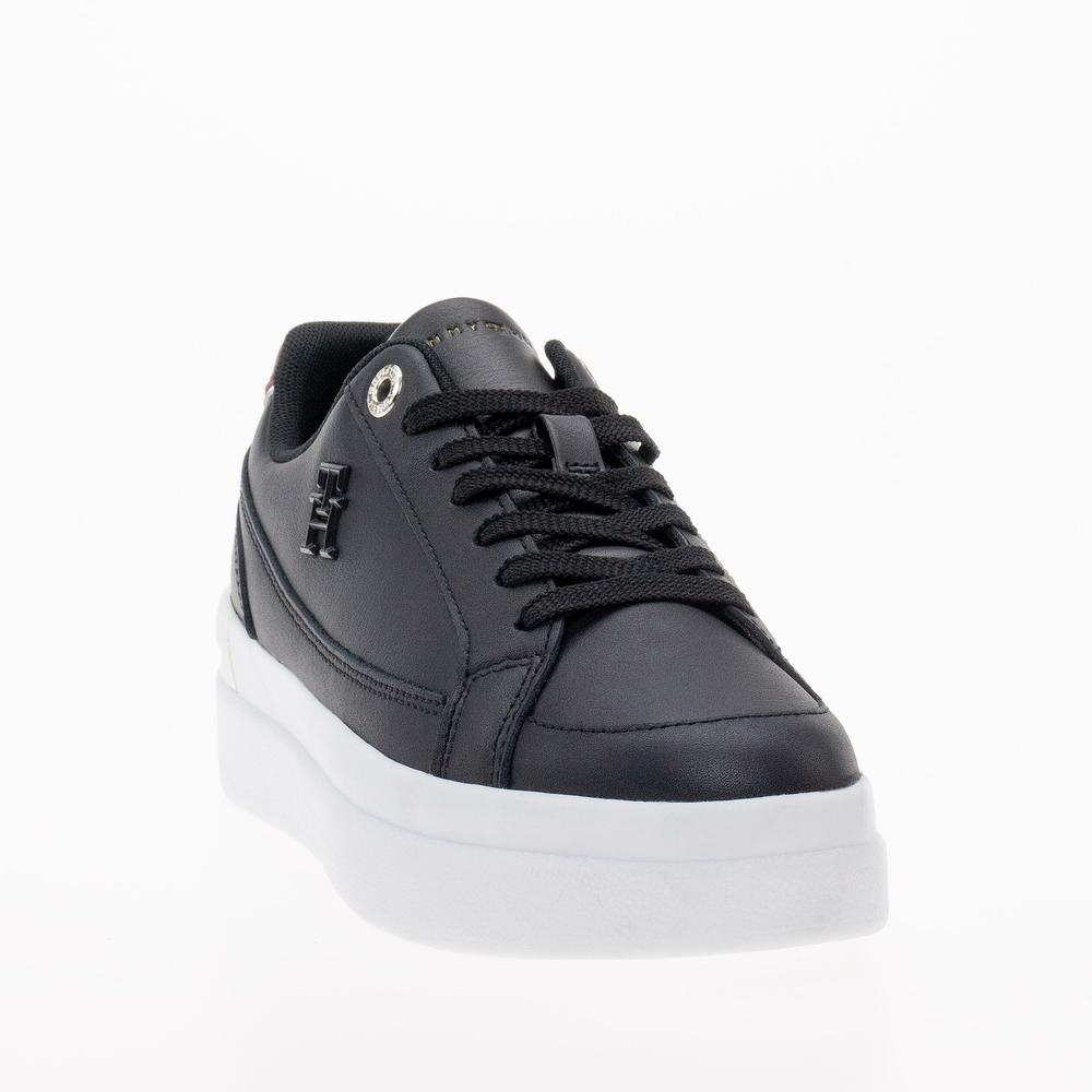 Cipő Tommy Hilfiger Elevated Court Sneaker FW0FW07568-BDS - fekete