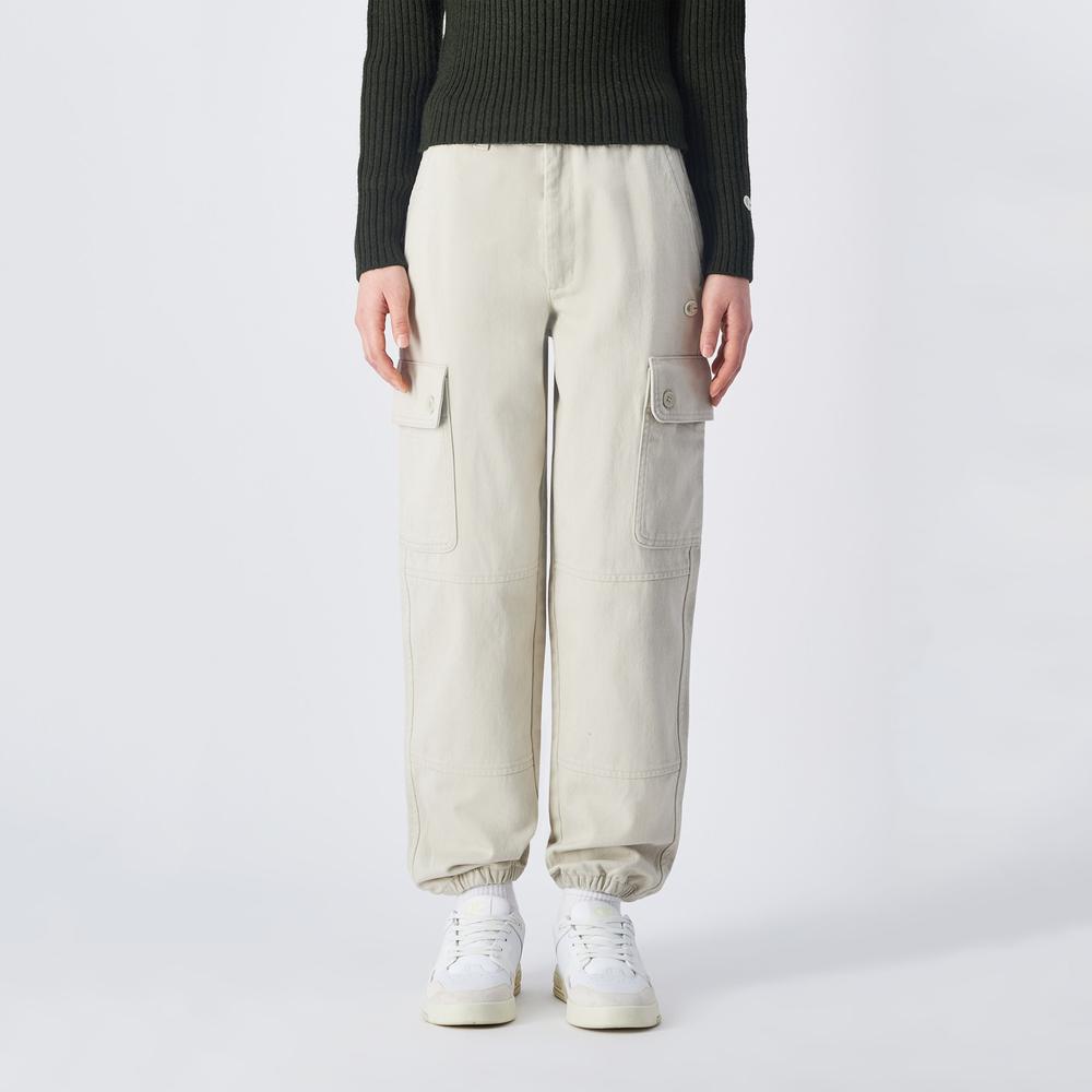 Alsonadrág Champion Organic Cotton Cargo Trousers 117448-ES057 - fehér