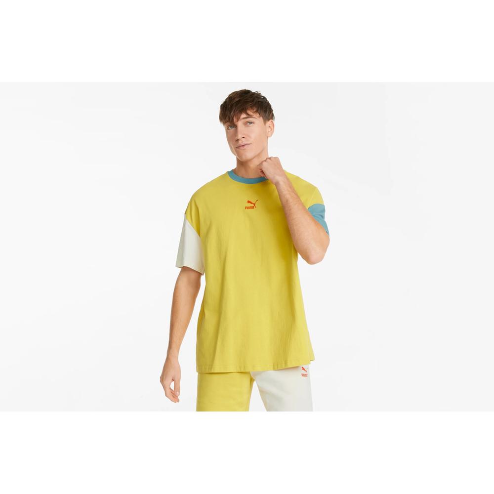 Póló Puma Classics Block Boxy 534603-31 - többszínű