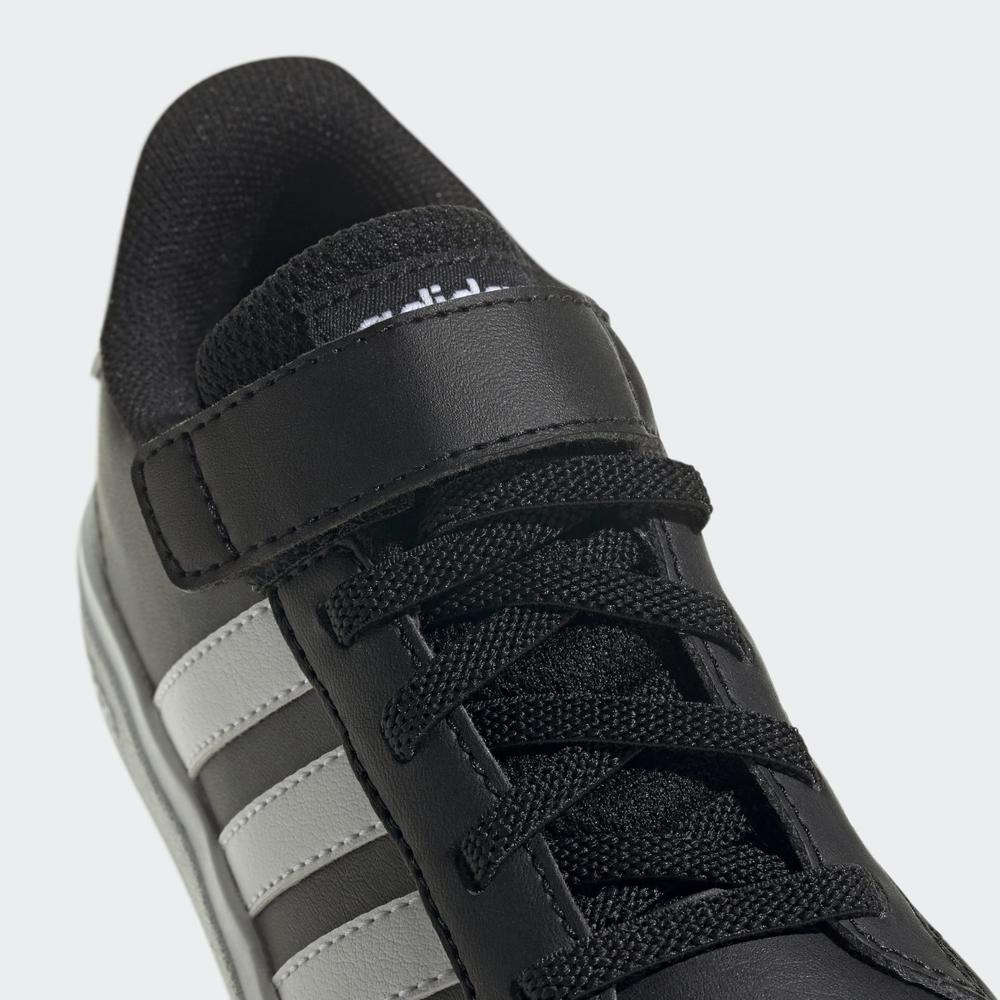Cipő adidas Grand Court Elastic Lace And Top Strap GW6513 - fekete