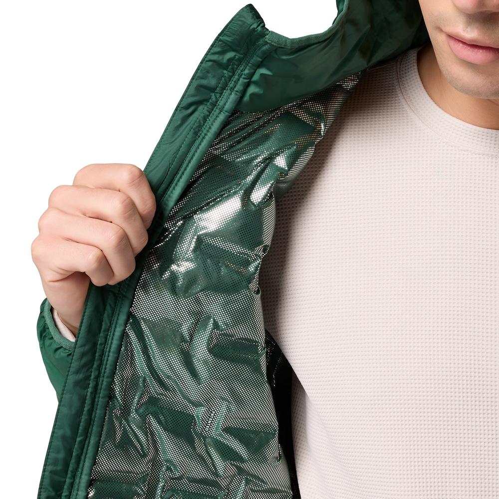 Férfi dzseki Columbia Delta Ridge II Down Hooded 2086222375 - zöld