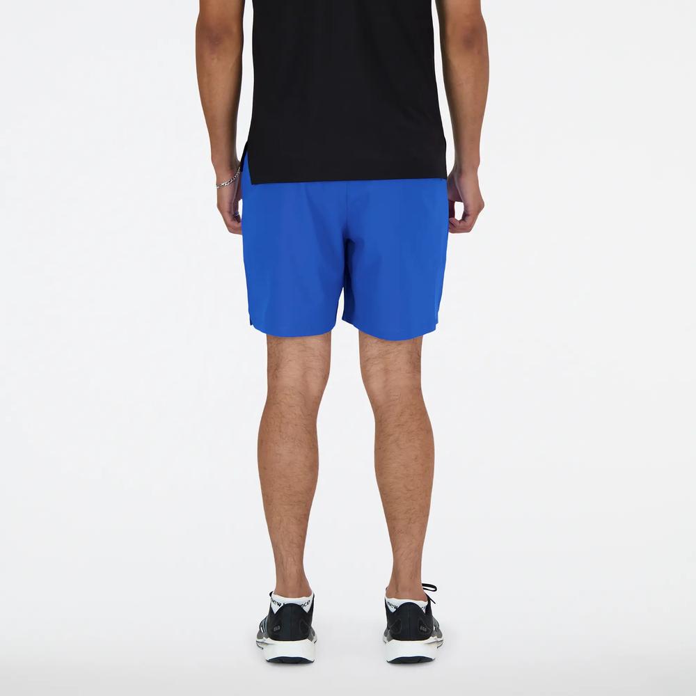 Férfi futónadrág New Balance MS41288BUL - kék