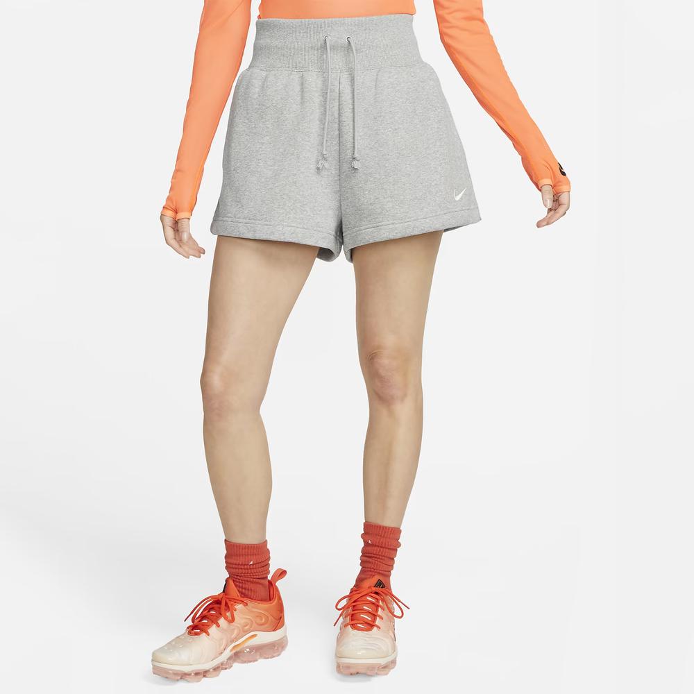 Női rövidnadrág Nike Sportswear Phoenix Fleece FD1409-063 - szürke