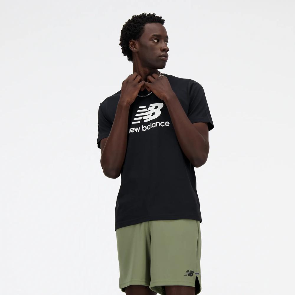 Férfi futópóló New Balance MT41502BK - fekete