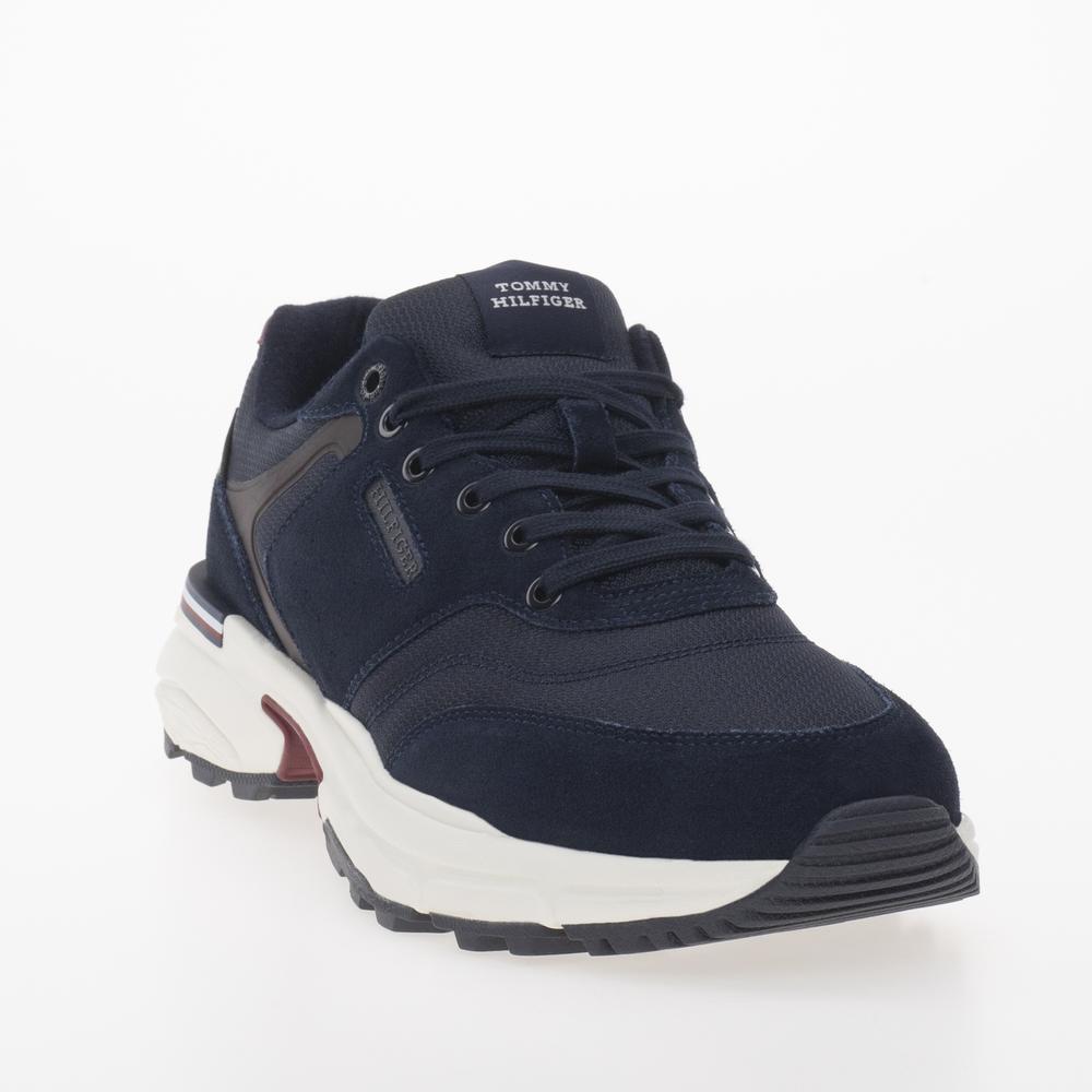 Cipő Tommy Hilfiger Runner Cordura Mix FM0FM05221-DW5 - sötétkék