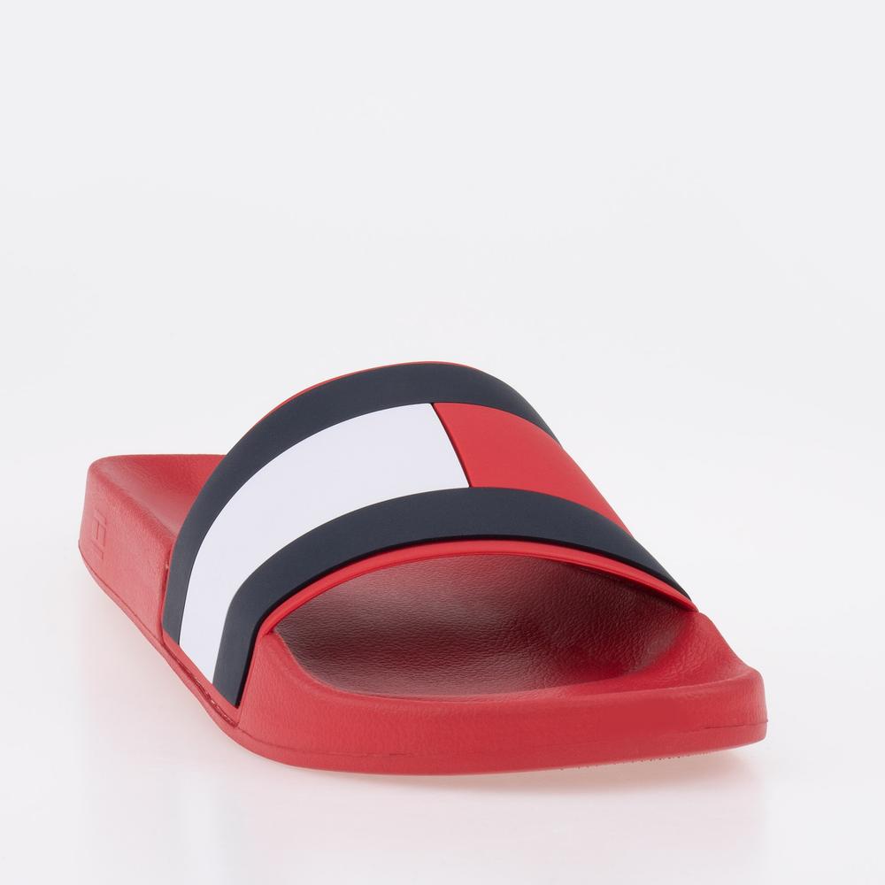 Flip Flop Tommy Hilfiger Rubber Flag Pool FM0FM04263-XLG - piros