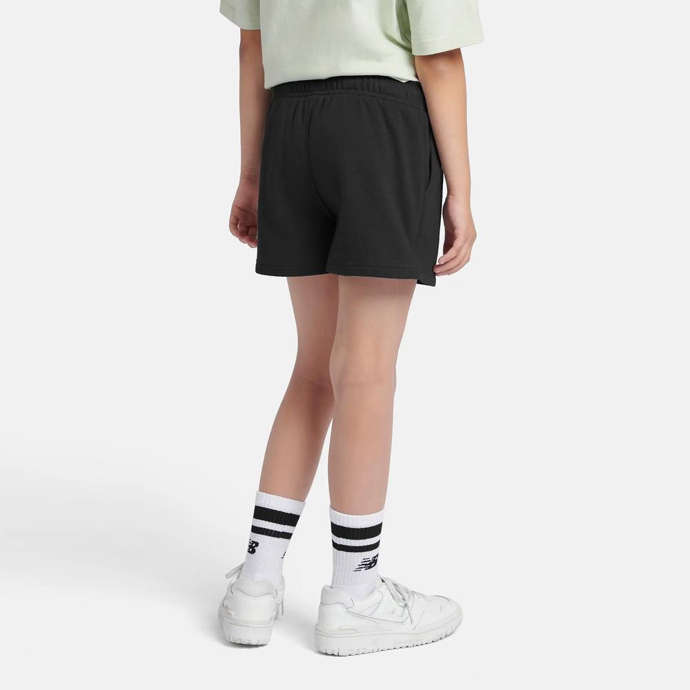 Gyerek rövidnadrág New Balance LAKG0006BK - fekete