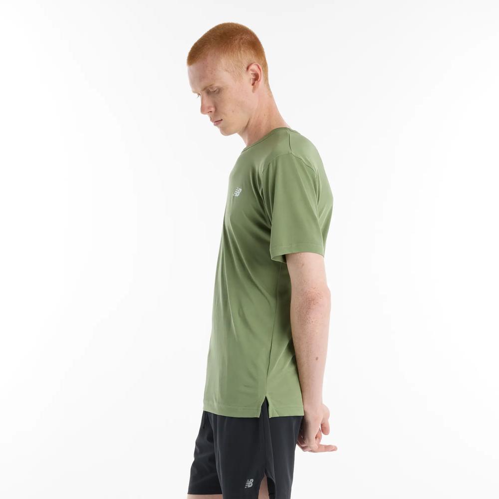 Férfi póló New Balance MT61O0U4AAR - zöld