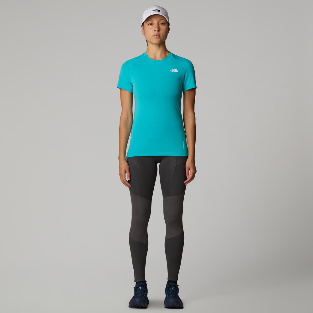 Női póló The North Face Lightning Alpine 0A8BT56IB1 - kék