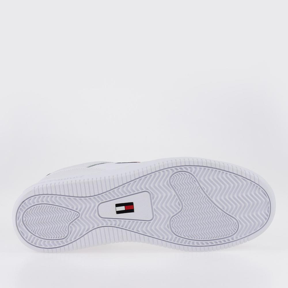 Cipő Tommy Jeans Retro Basket EM0EM00955-YBR - fehér
