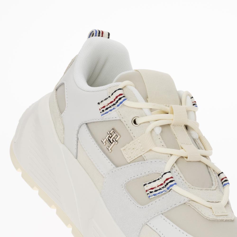 Cipő Tommy Hilfiger Chunky Runner FW0FW07674-AEF - bézs