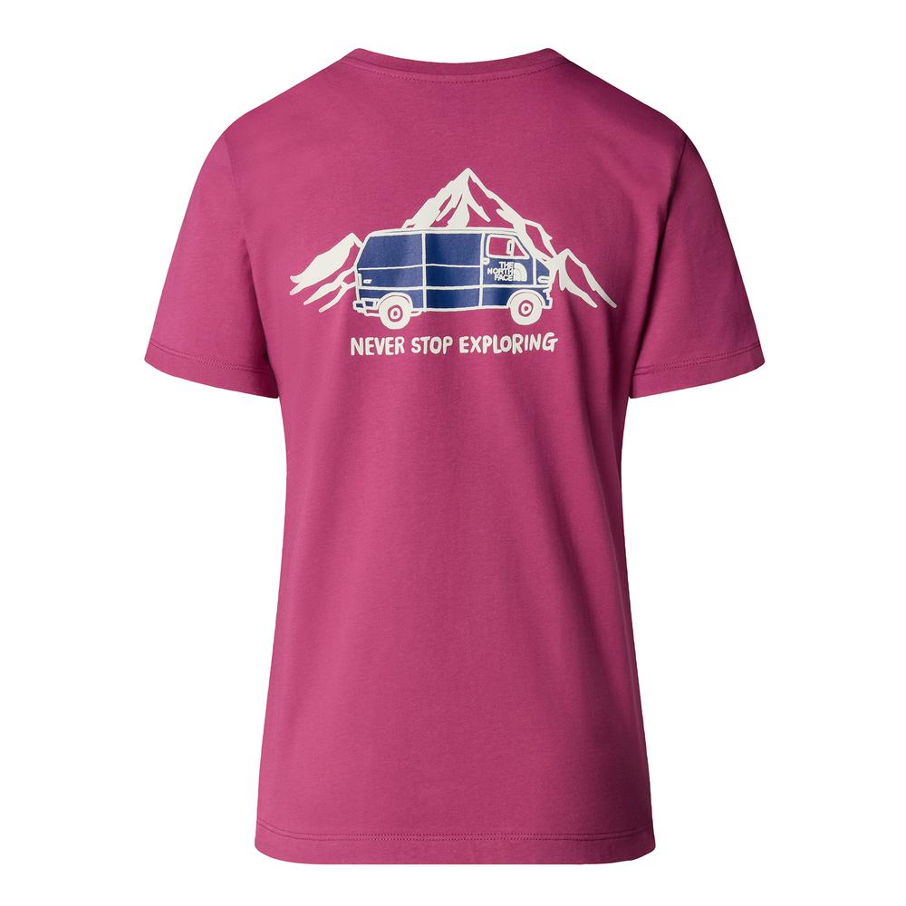 Póló The North Face Outdoor Graphic 0A8C226EO1 - rózsaszín
