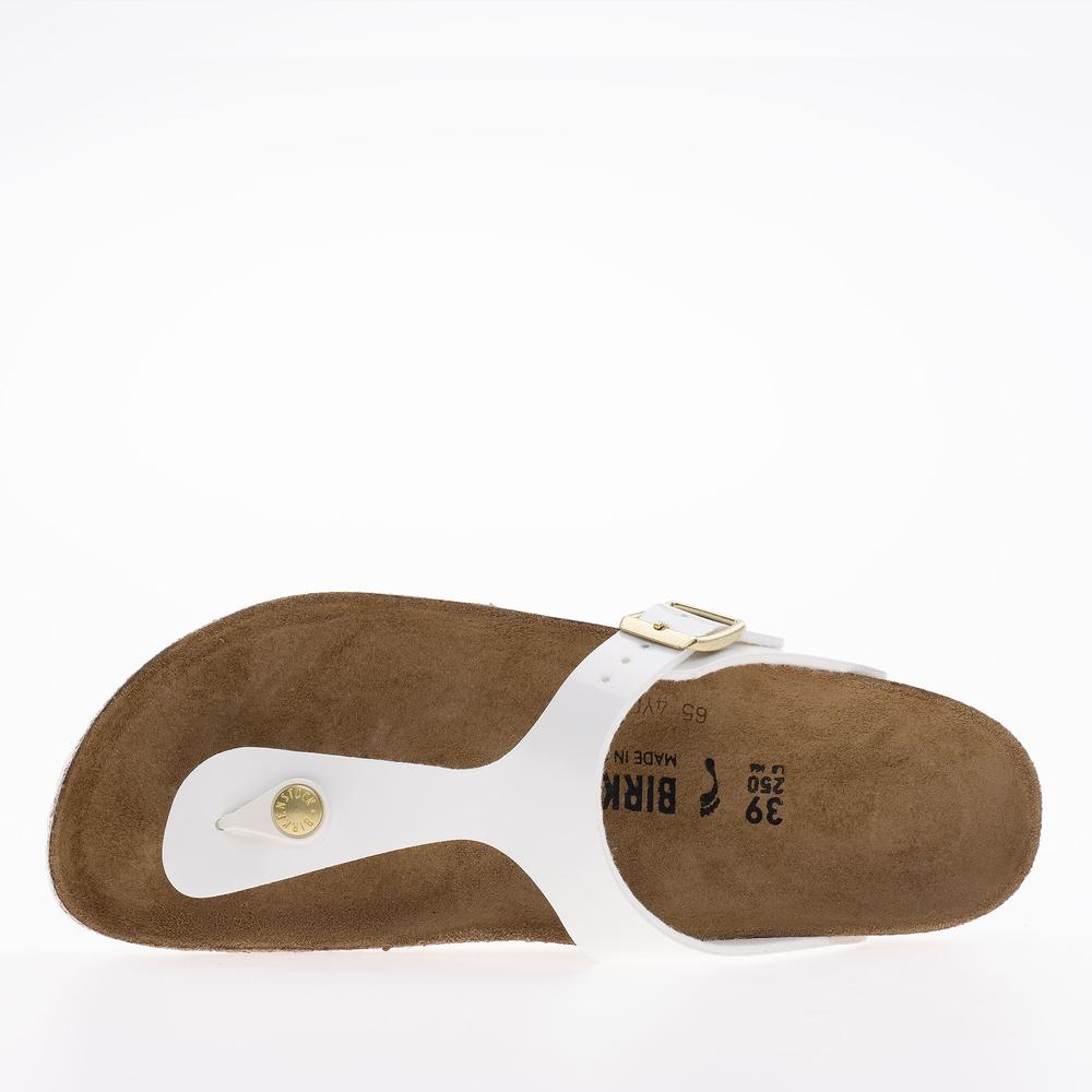 Női flip flop Birkenstock Gizeh BF 1005300 - fehér