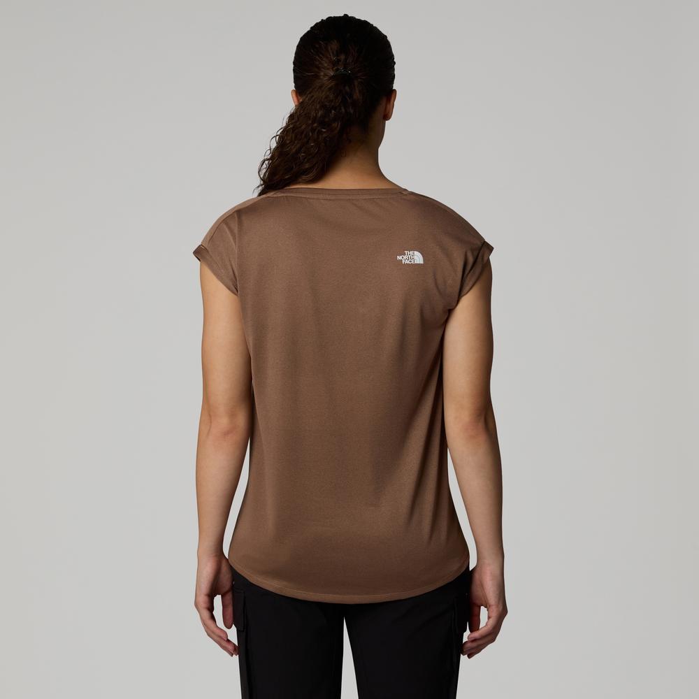 Női póló The North Face Tanken 0A8BS21HX1 - barna