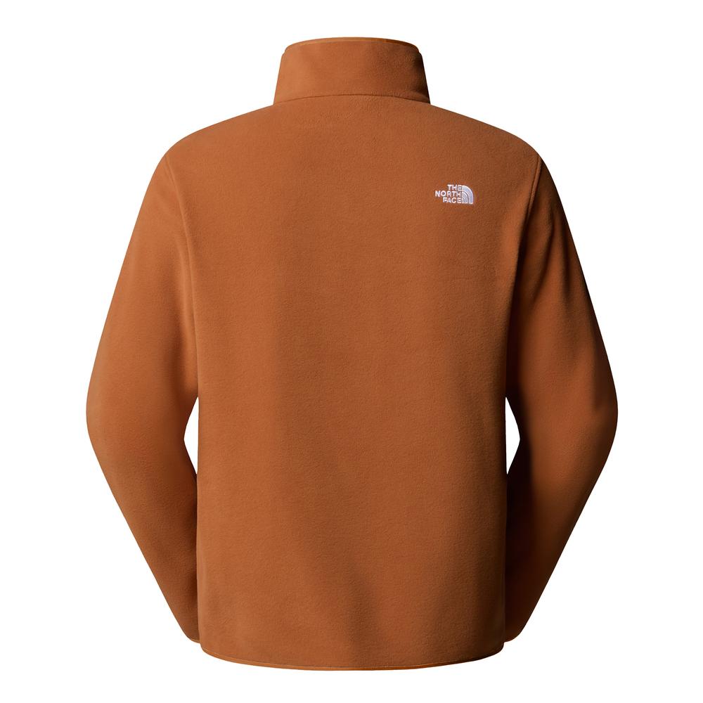 Pulóver férfi The North Face Glacier 1/4 Zip Fleece 0A8D0QBOE1 - barna