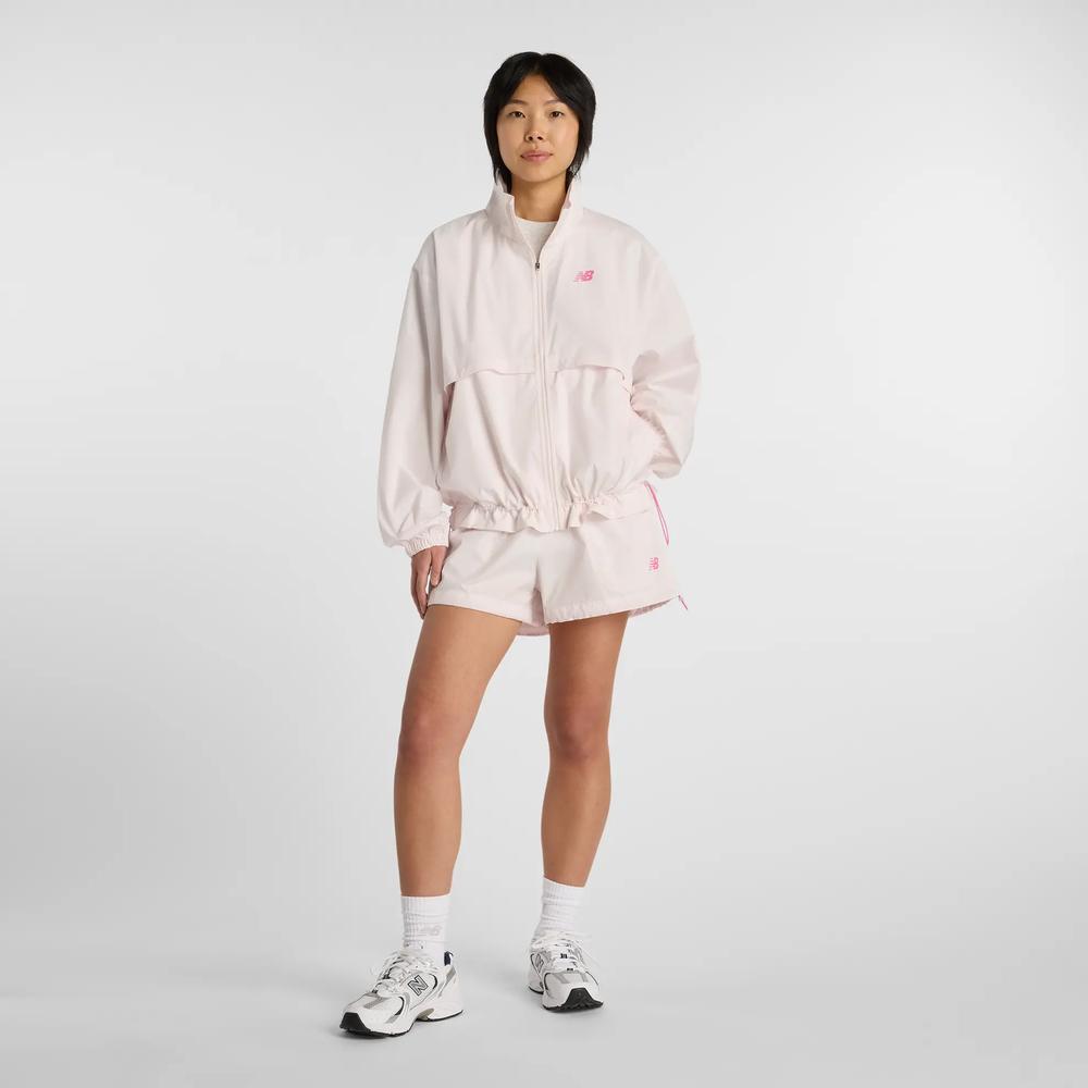 Női rövidnadrág New Balance WB61P9JPAAA - rózsaszín