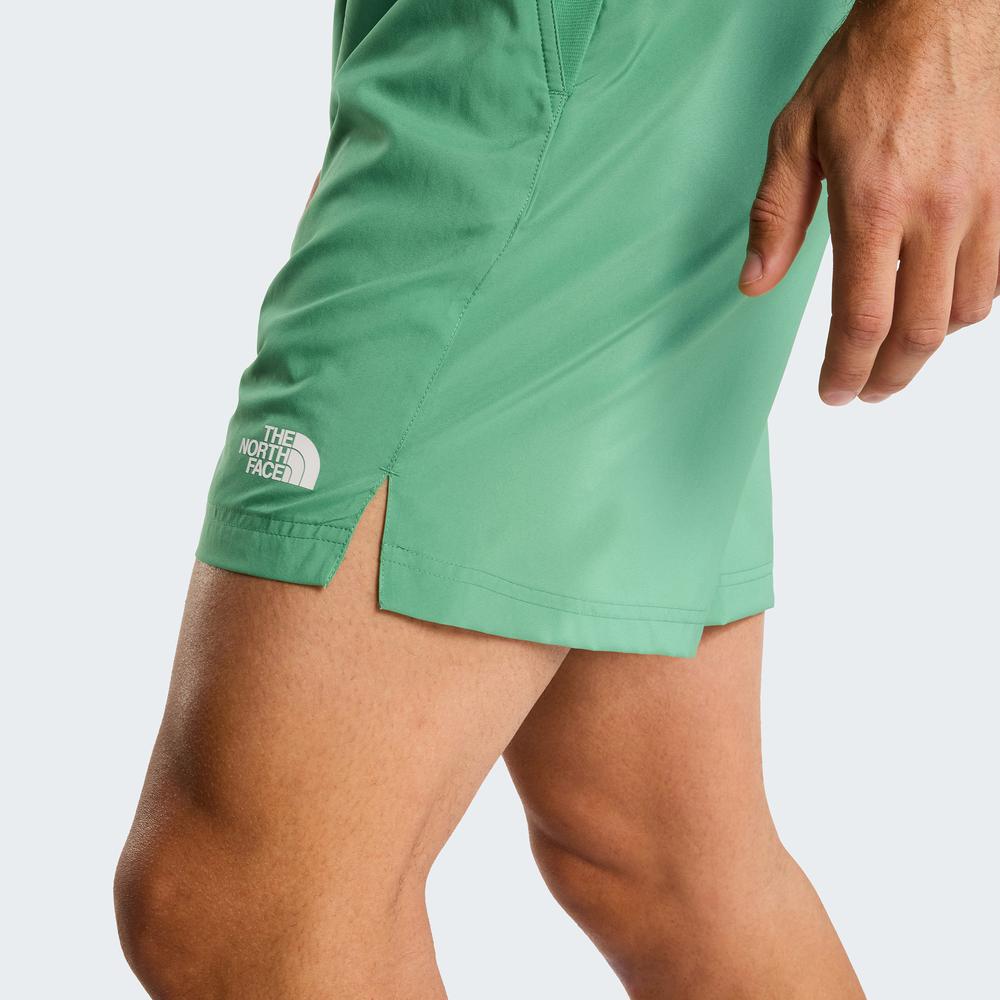 Férfi rövidnadrág The North Face 7" 24/7 0A3O1BG571 - zöld