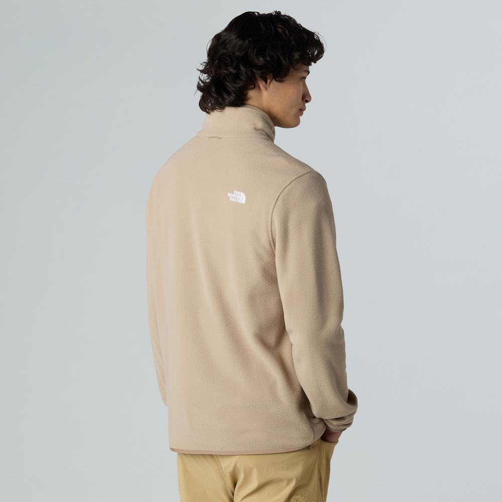 Férfi pulóver The North Face Glacier Full-Zip Fleece 0A8D0RBOX1 - bézs