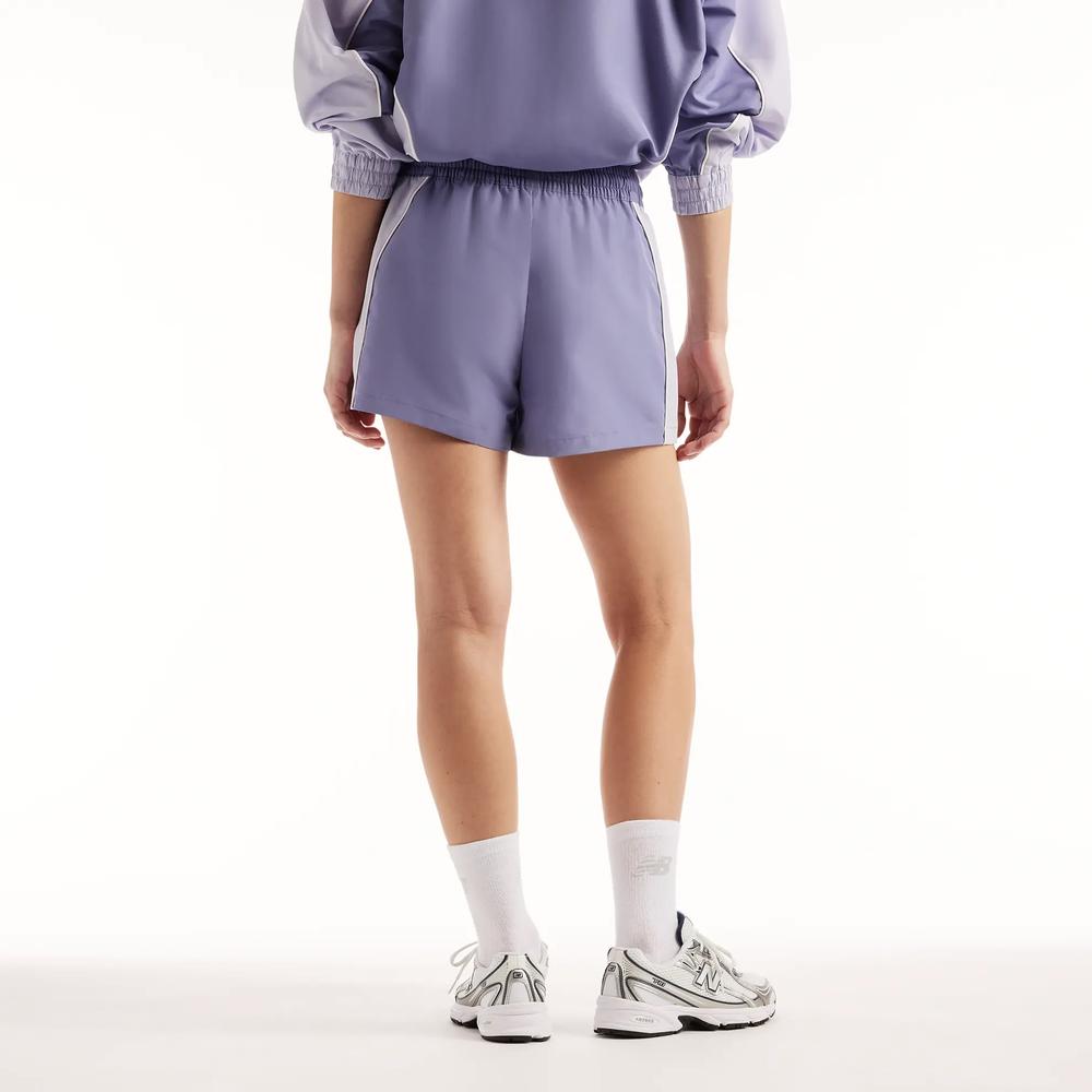Női rövidnadrág New Balance WB6260DMDSV - lila