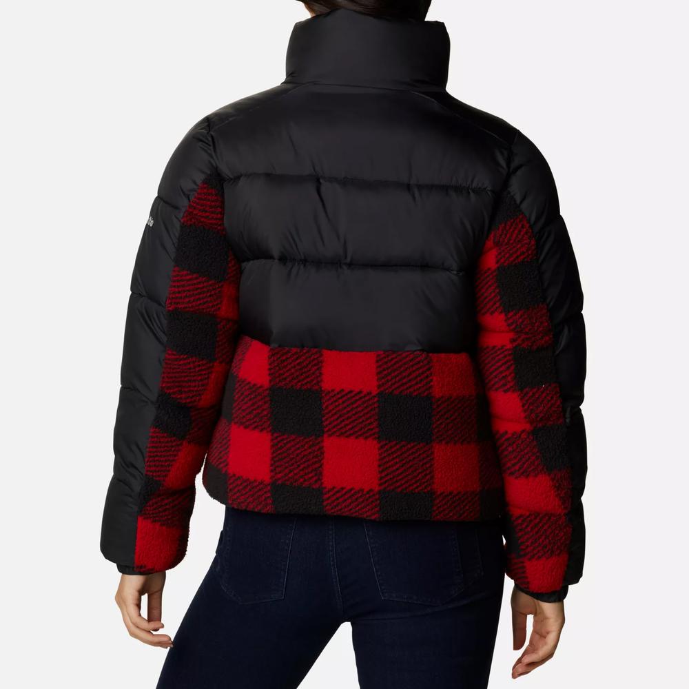 Dzseki Columbia Leadbetter Point Sherpa Hybrid Puffer 1955243011 - fekete