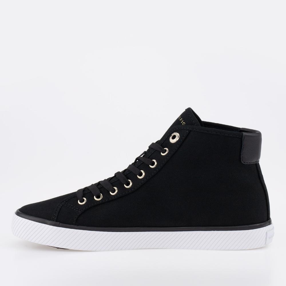 Cipő Tommy Hilfiger Essential Highcut FW0FW07247-BDS - fekete