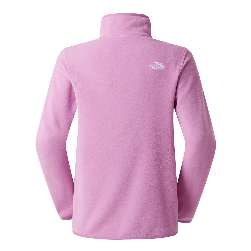 Pulóver The North Face Glacier 1/4 Zip Fleece 0A8D2JG6E1 - rózsaszín